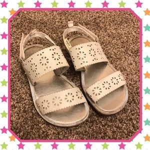 White Summer Sandles sz. 9
